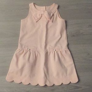 Janie and Jack soft pink dress Size 5